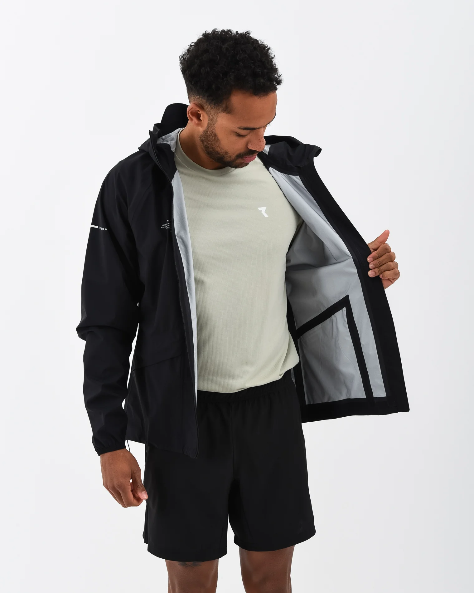Phantom Running Rain Jacket Men - Image 13