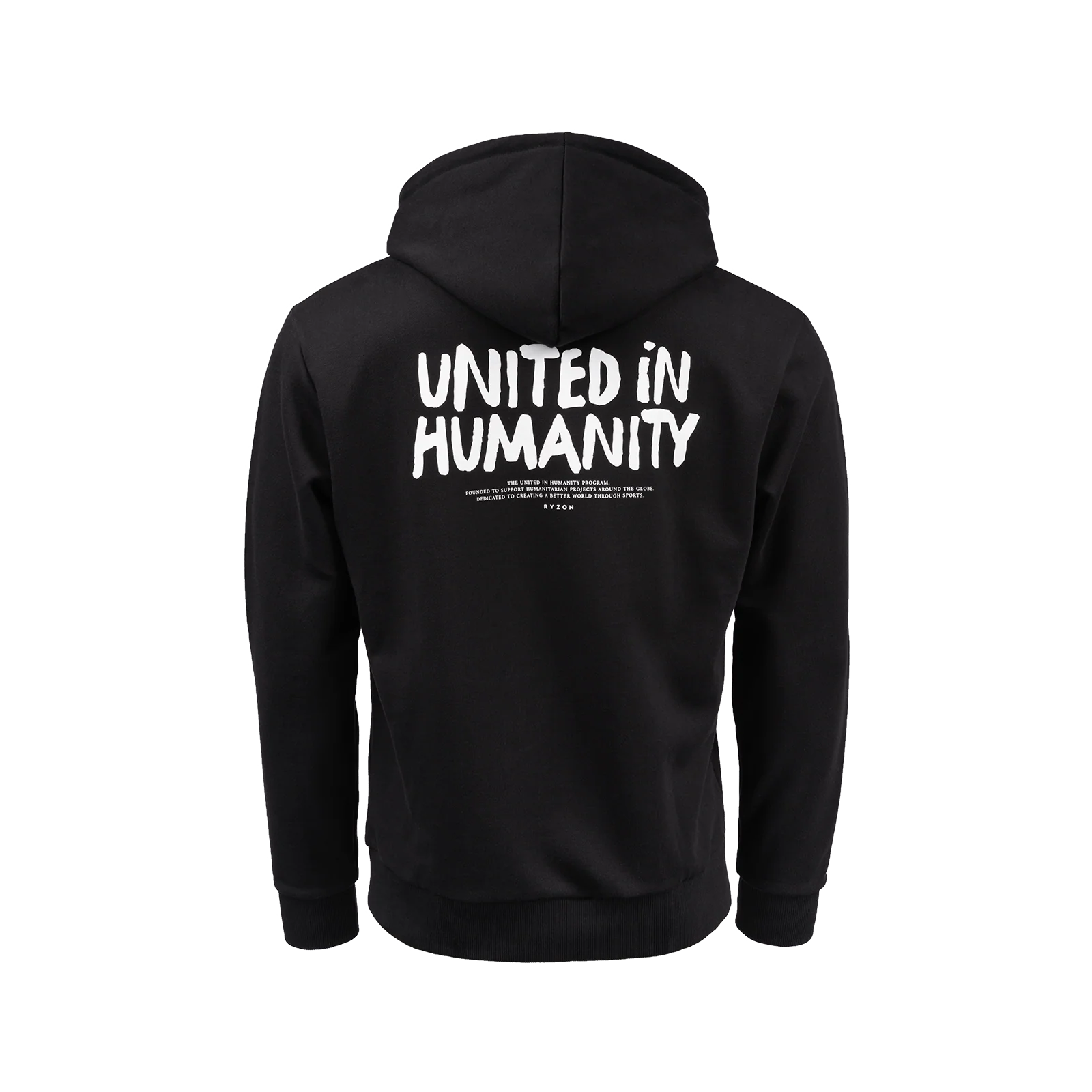 Rhythm Unisex Hooded Sweater United in Humanity - Image 4