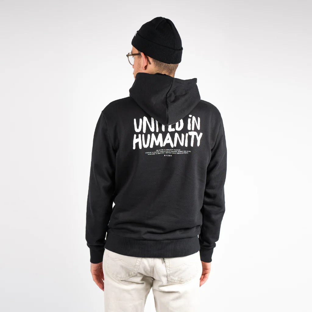 Rhythm Unisex Hooded Sweater United in Humanity - Image 6