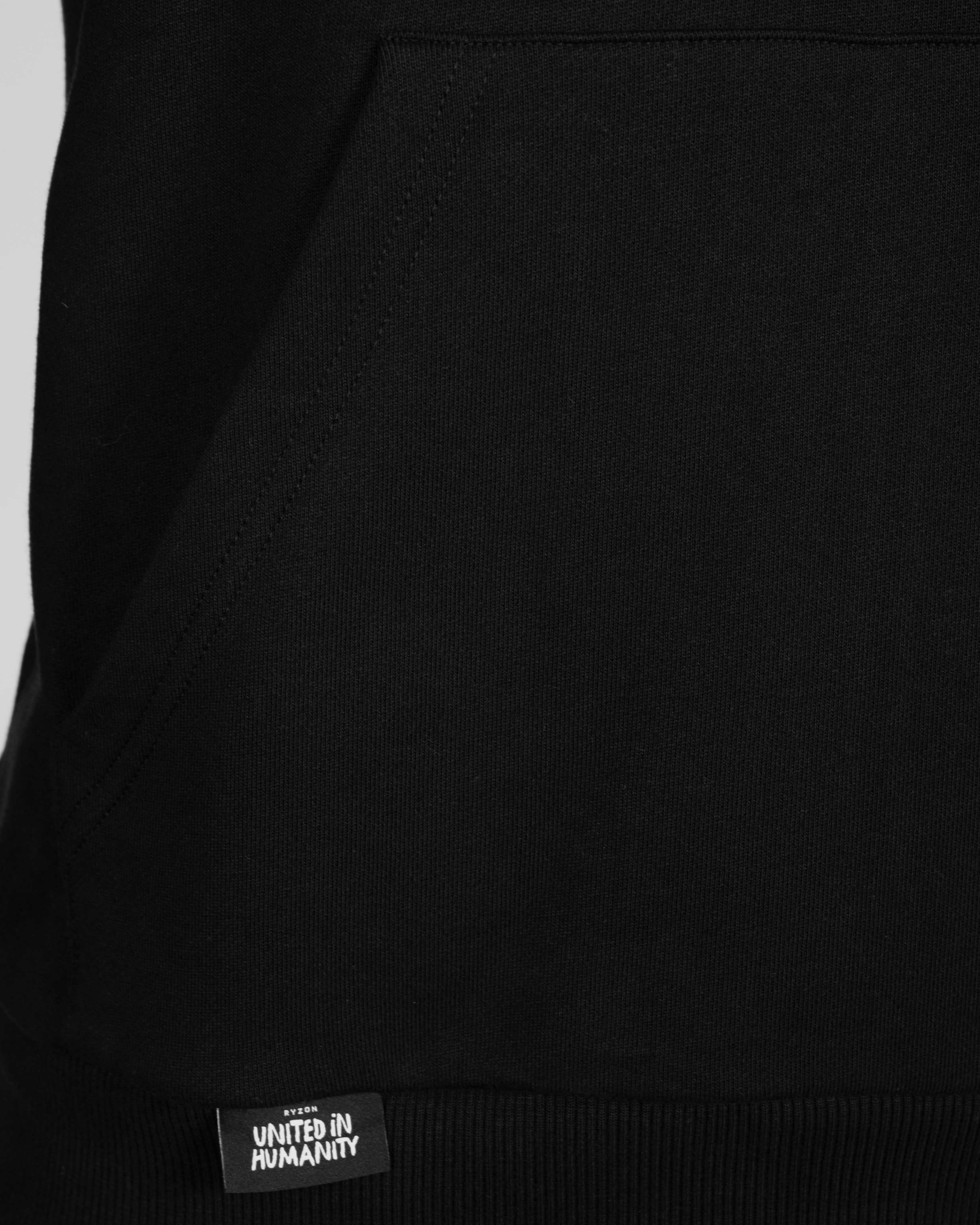 Rhythm Unisex Hooded Sweater with pocket "United in Humanity" - Image 4